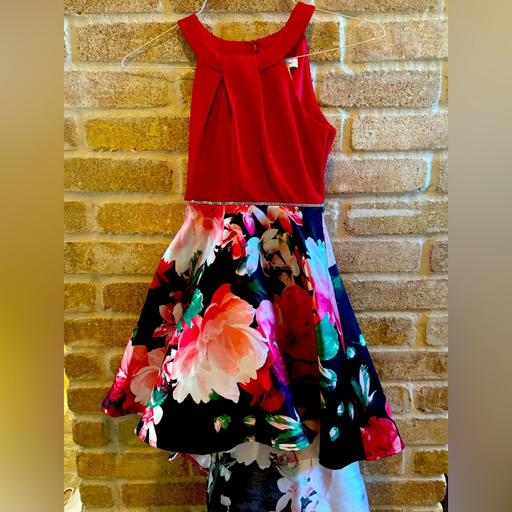 Girls size ten formal dress